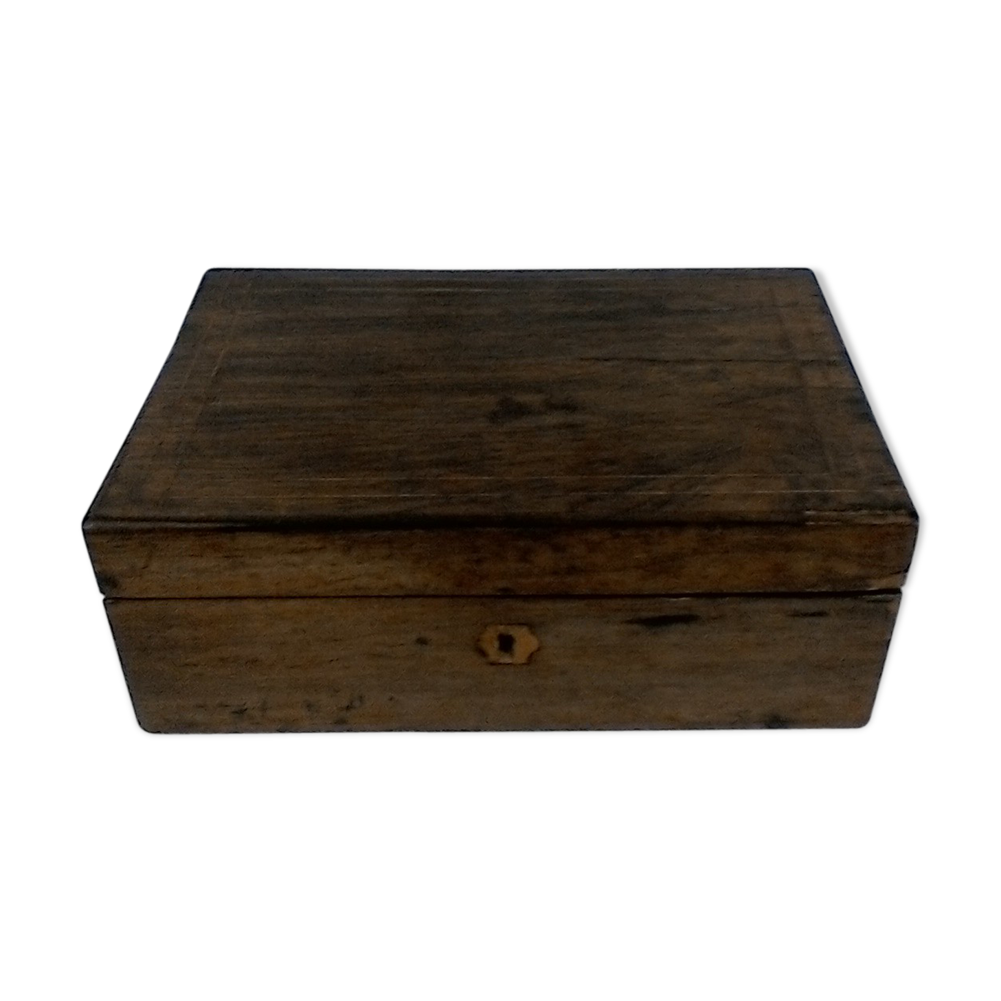 Wooden storage box, vintage