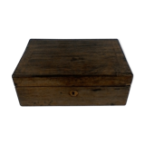 Wooden storage box, vintage