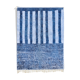 Modern Moroccan carpet blue