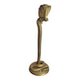Cobra lamp in bronze