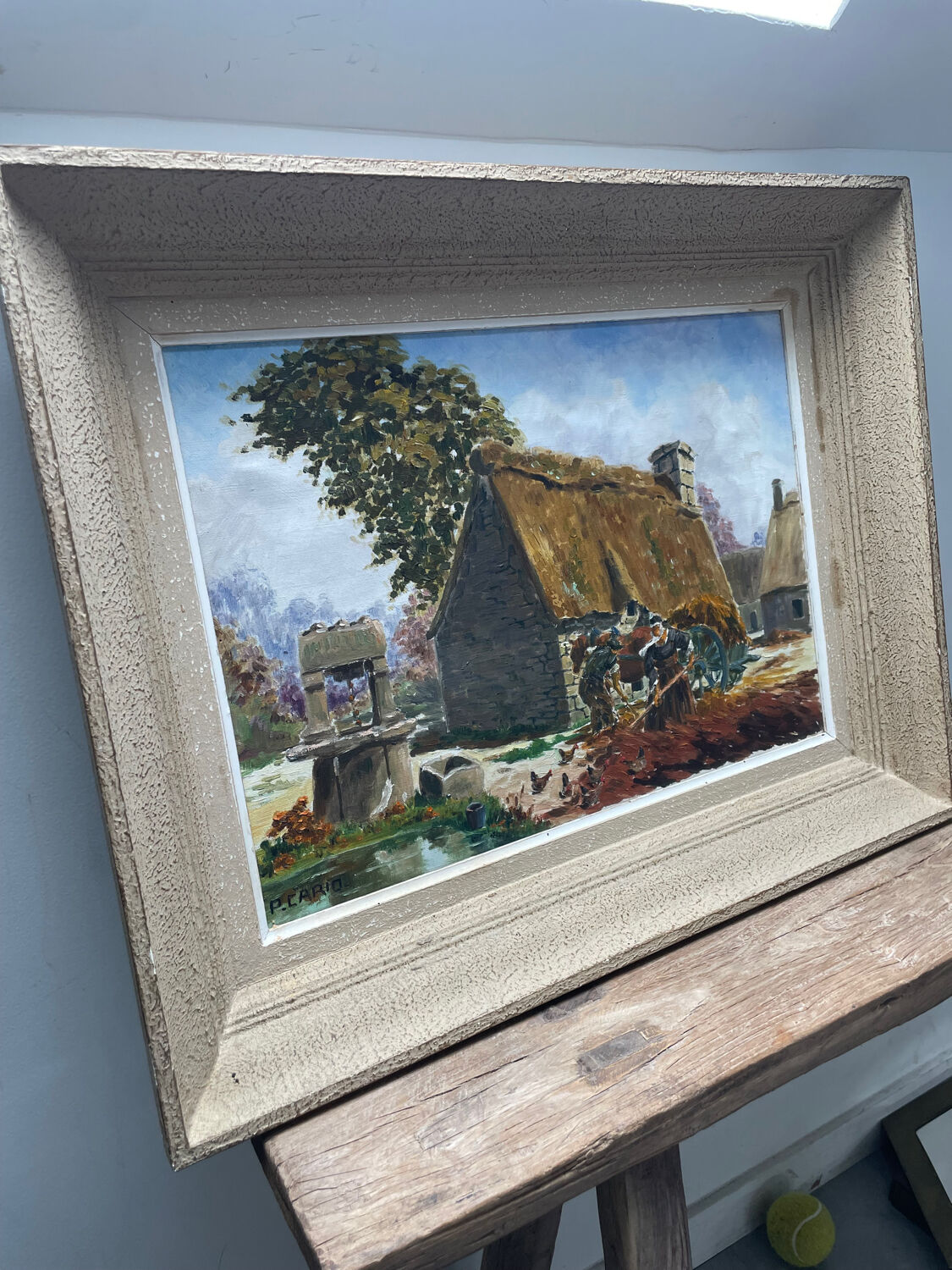 Oil on canvas Pierre Cario