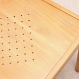 Vintage bistro chair in beech stain