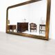 Louis Philippe style gilded mirror, mid-20th century, bevelled mirror.