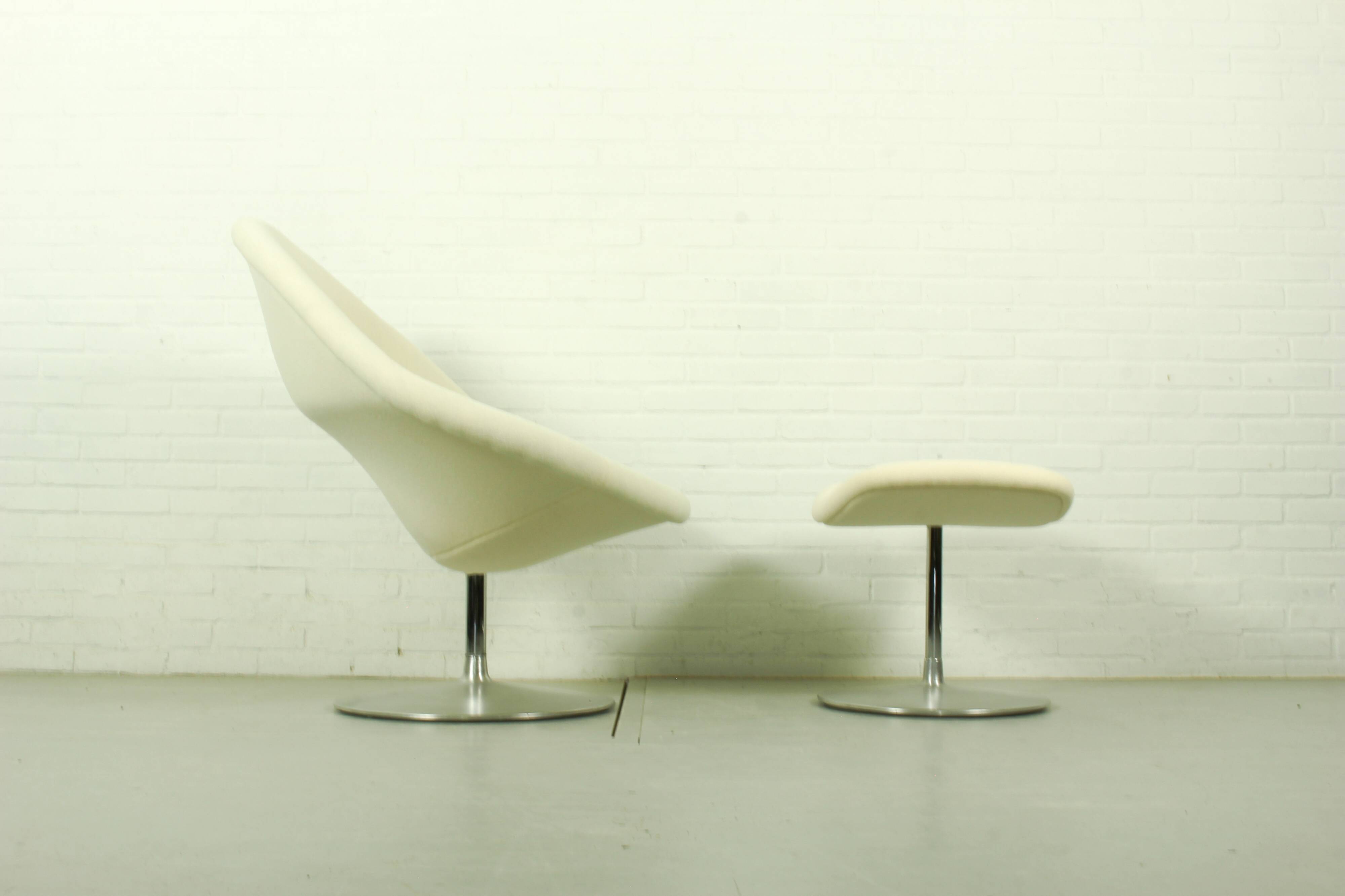 Iconic Pierre Paulin "Globe" Chair & Ottoman for Artifort