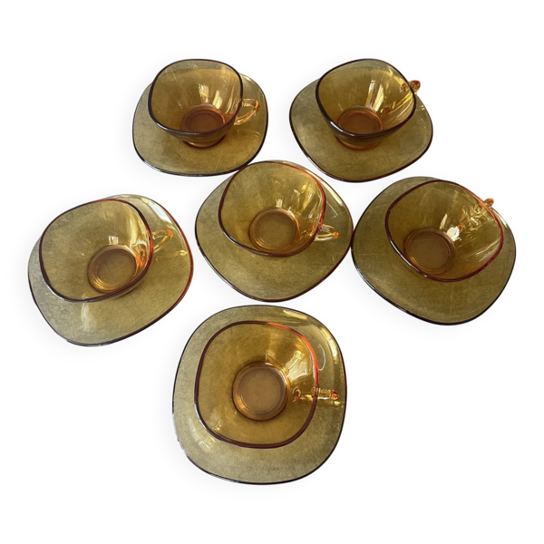 Tasses et sous-tasses Vereco