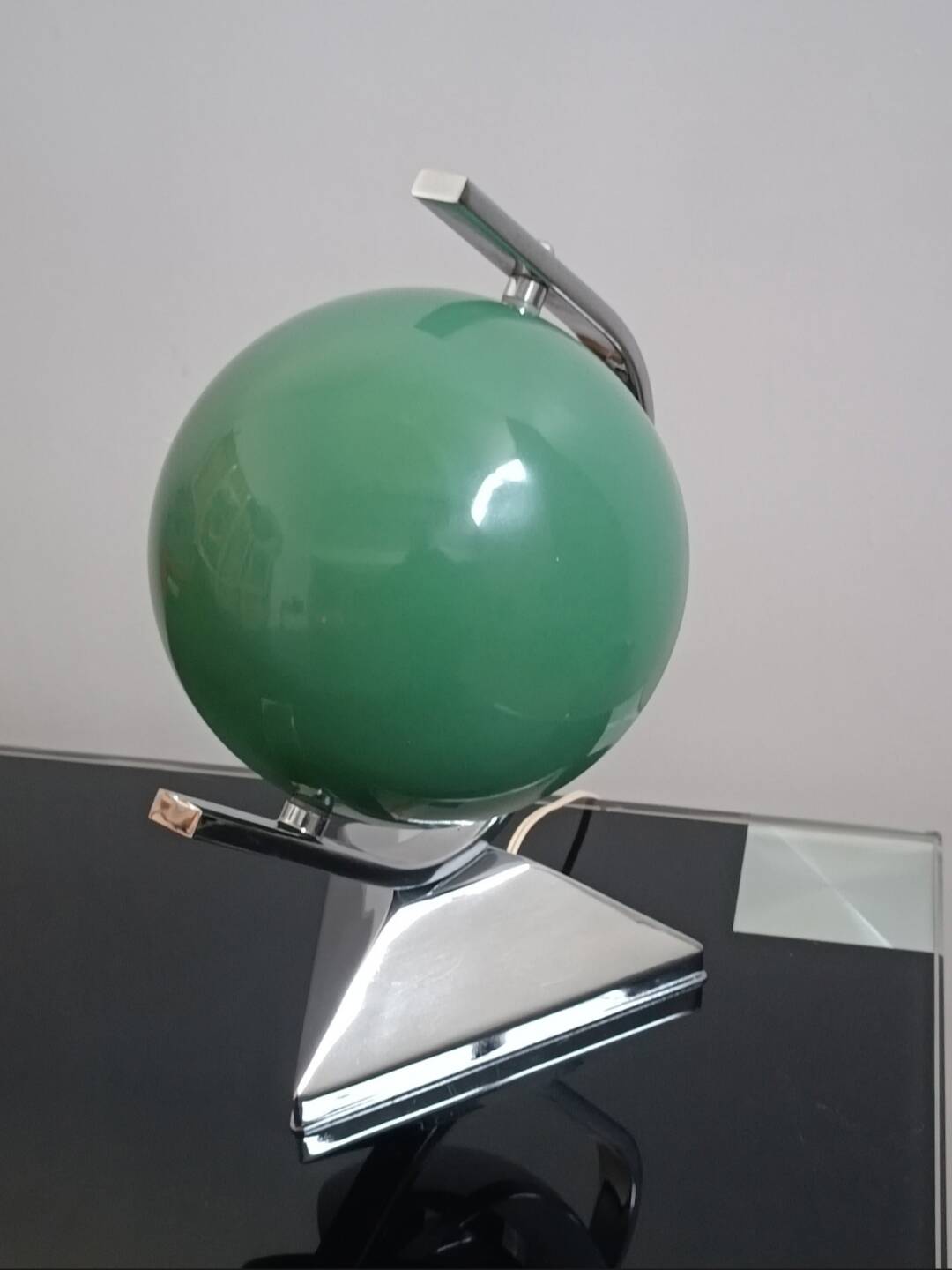 Lampe Eclips Eyeball par LP Oliva pour Grin Luz 1970s