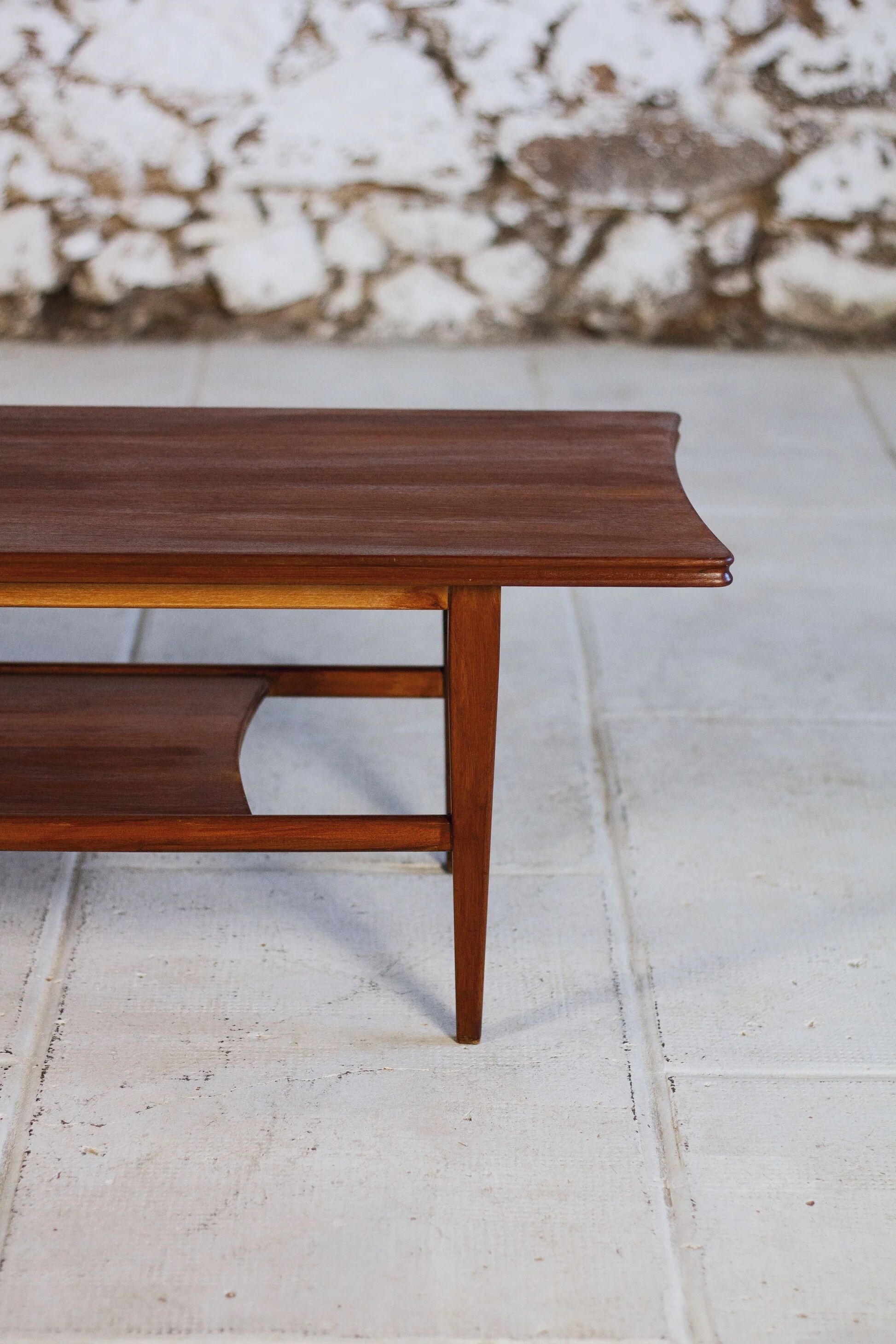 Mid-Century coffee table in solid teak by Richard Hornby for Fyne Ladye, 1960.