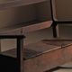 Wooden chest bench from Auvergne, 19th century