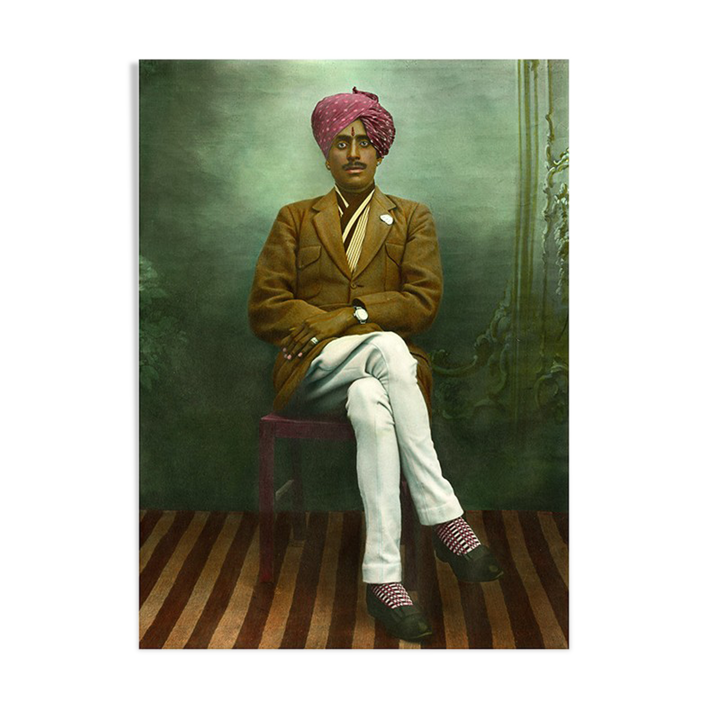 Rajasthan circa 1920, colorful old photography