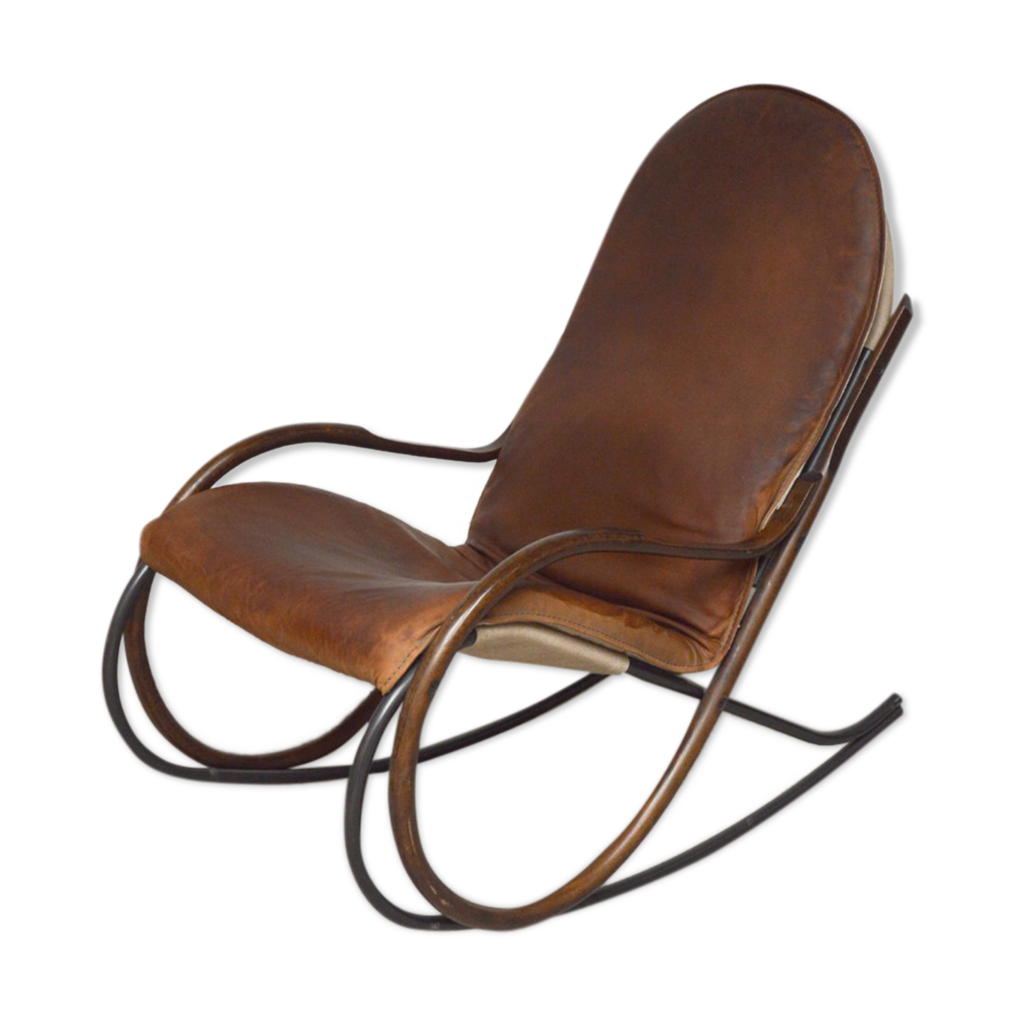 Rocking chair by Paul Tuttle for Stressle, 1970