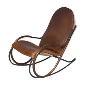 Rocking chair by Paul Tuttle for Stressle, 1970