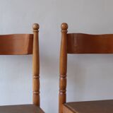 Pair of rustic chairs