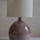 Vintage ceramic lamp by Roland Zobel "Les Cyclades" in Anduze