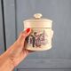 Antique storage jar Sarreguemines Obernai Henri Loux