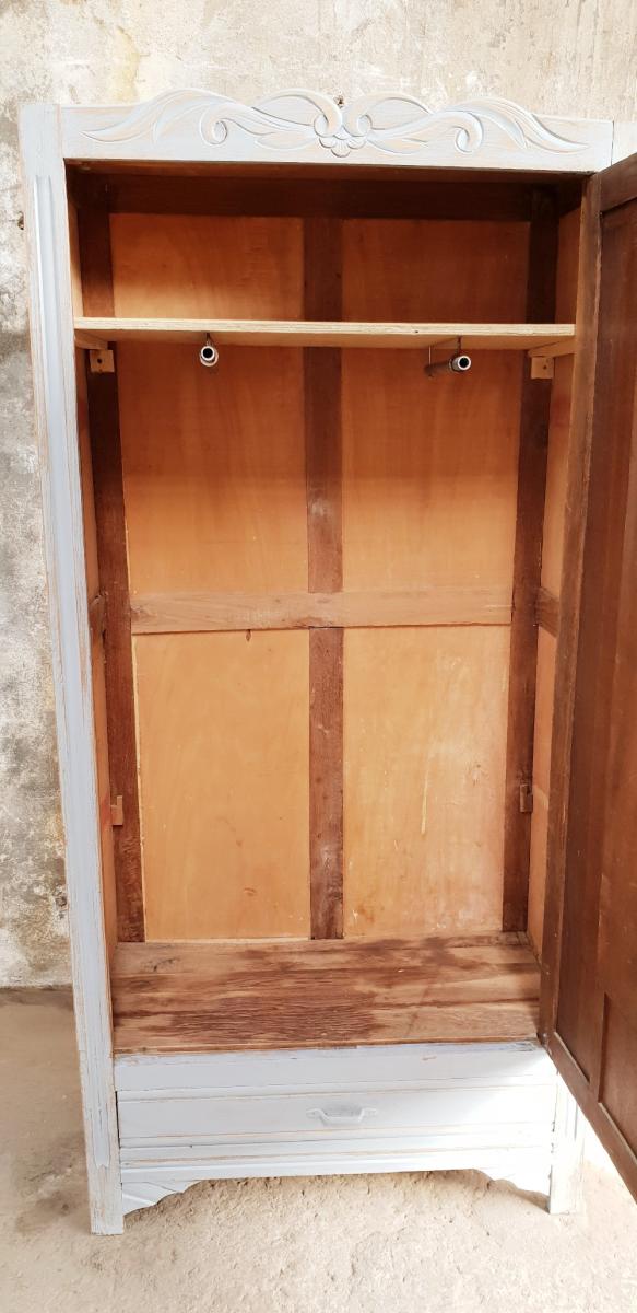 Art-deco style glazed cabinet