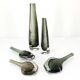 Collection of 5 Scandinavian sommerso glass vases Nils Landberg for Orrefors