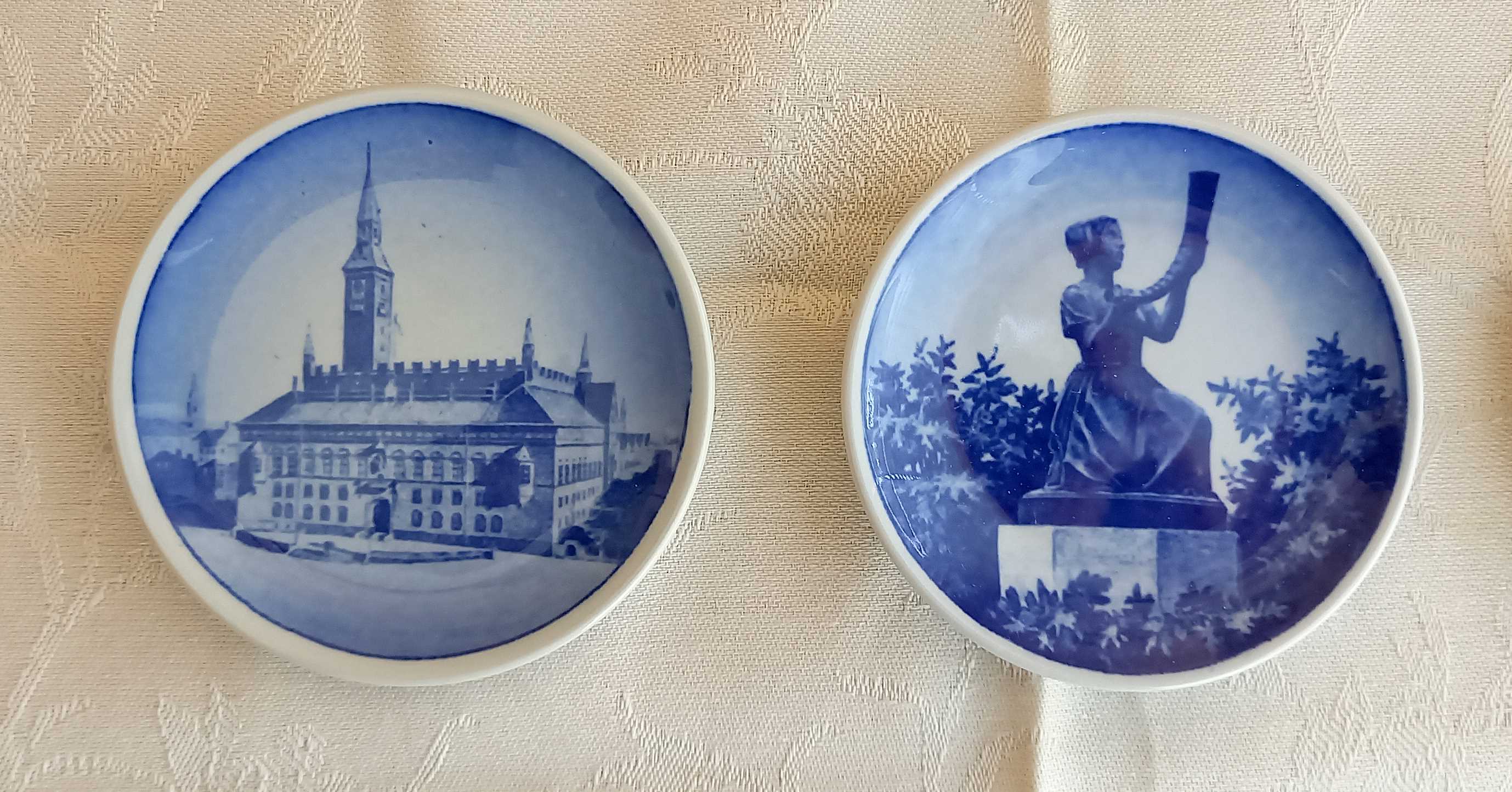 Six Royal Copenhagen Wall Dishes