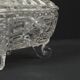 Vintage Crystal Bonbonnière Candy Jar with Lid Sixties