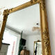 Miroir ancien doré époque XIXème