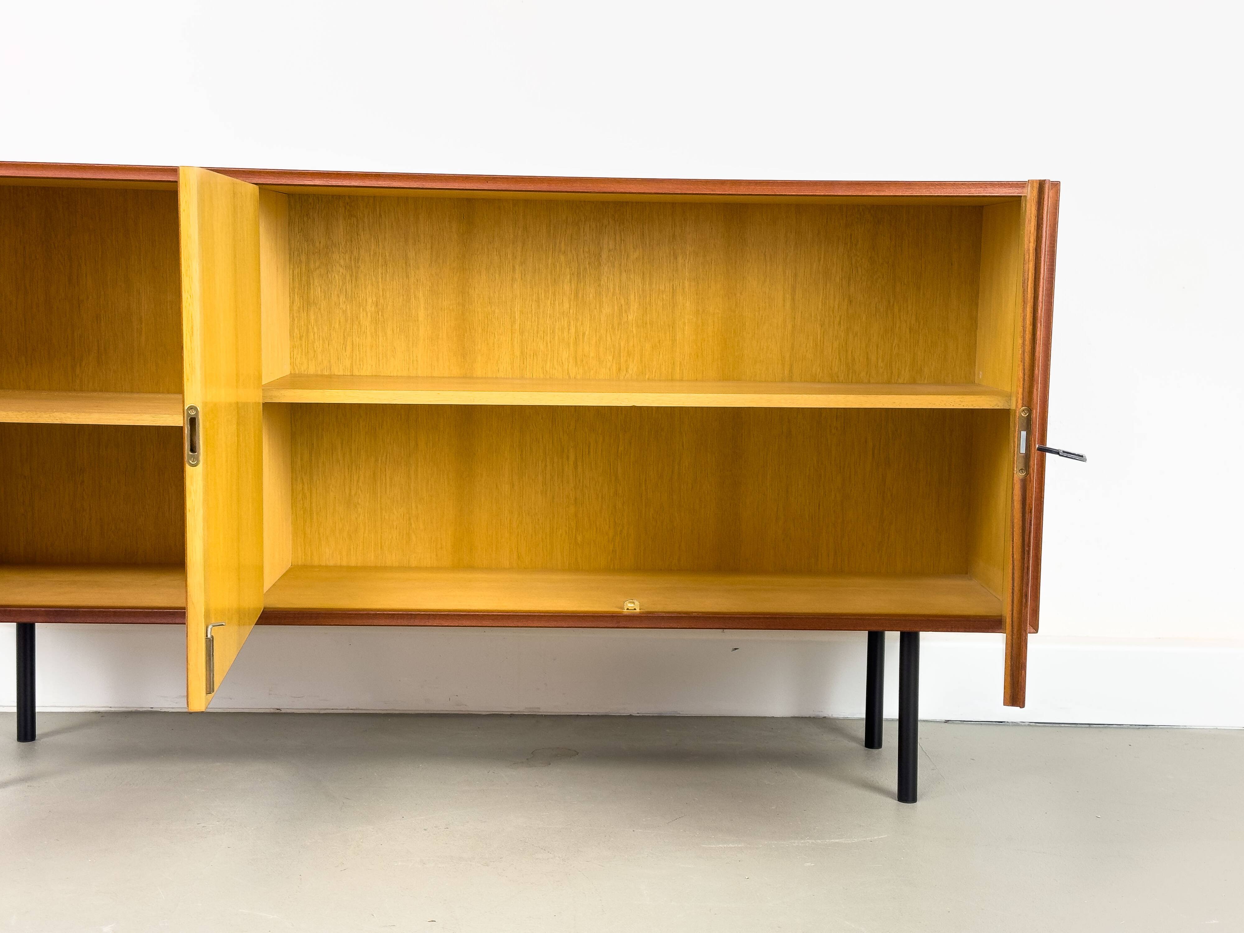 Buffet vintage en teck de Heinrich Riestenpatt, années 1960