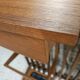 Cloakroom, Scandinavian wall-mounted coat rack in teak 1970