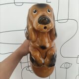 Zoomorphic dog pitcher