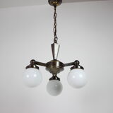 Art Deco chandelier, circa 1920's.