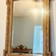 Antique gold leaf mirror – 99×67cm – bevelled glass,