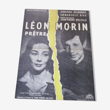 Affiche Leon Morin pretre.