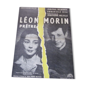 Affiche leon Morin pretre.
