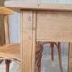 Solid wood kitchen table