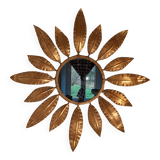 Miroir soleil à feuilles
