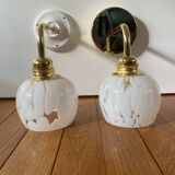 Pair of vintage wall lights