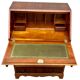 Antique walnut English secretary