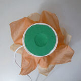 Vintage pink draped lamp jannalights