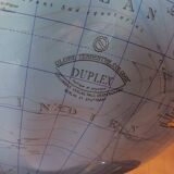 World map Luminous terrestrial globe Columbus - Duplex - vintage