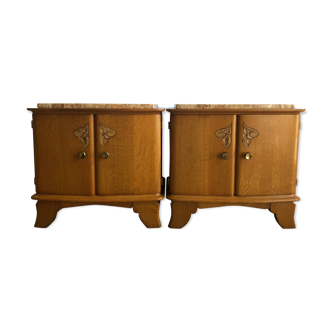 Art Deco bedside tables