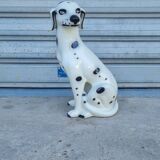 Dalmatian dog in earthenware from the 70s