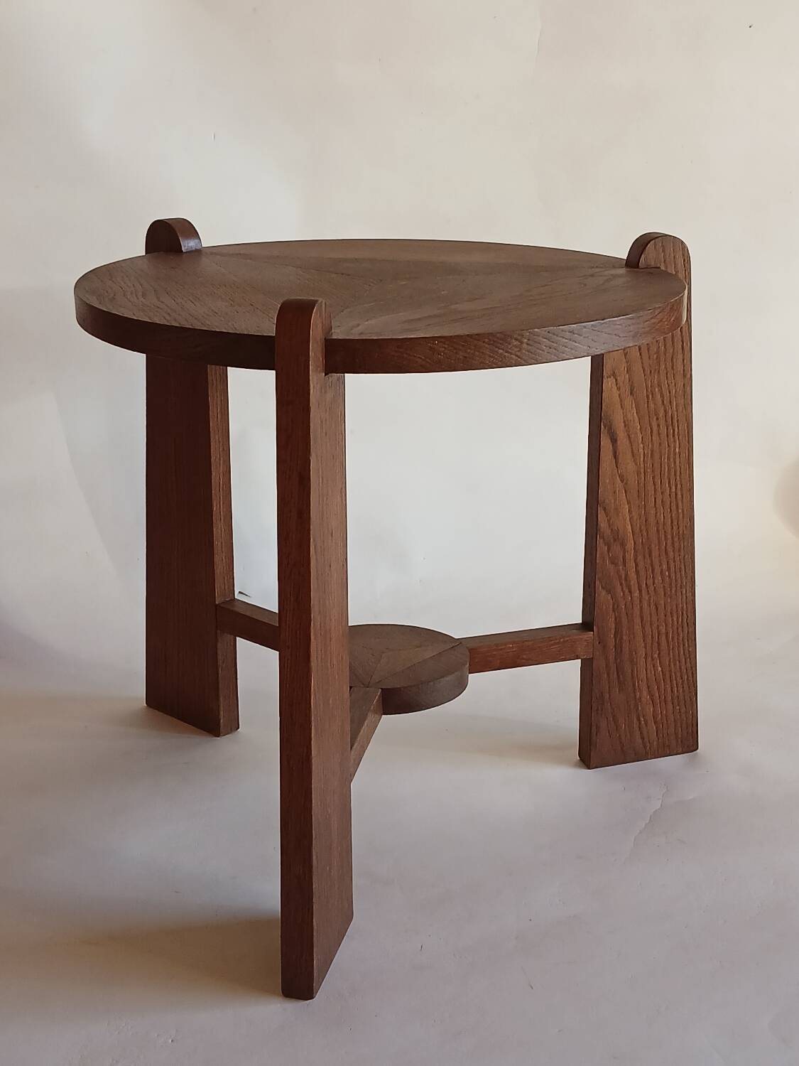 Oak side table, 1950