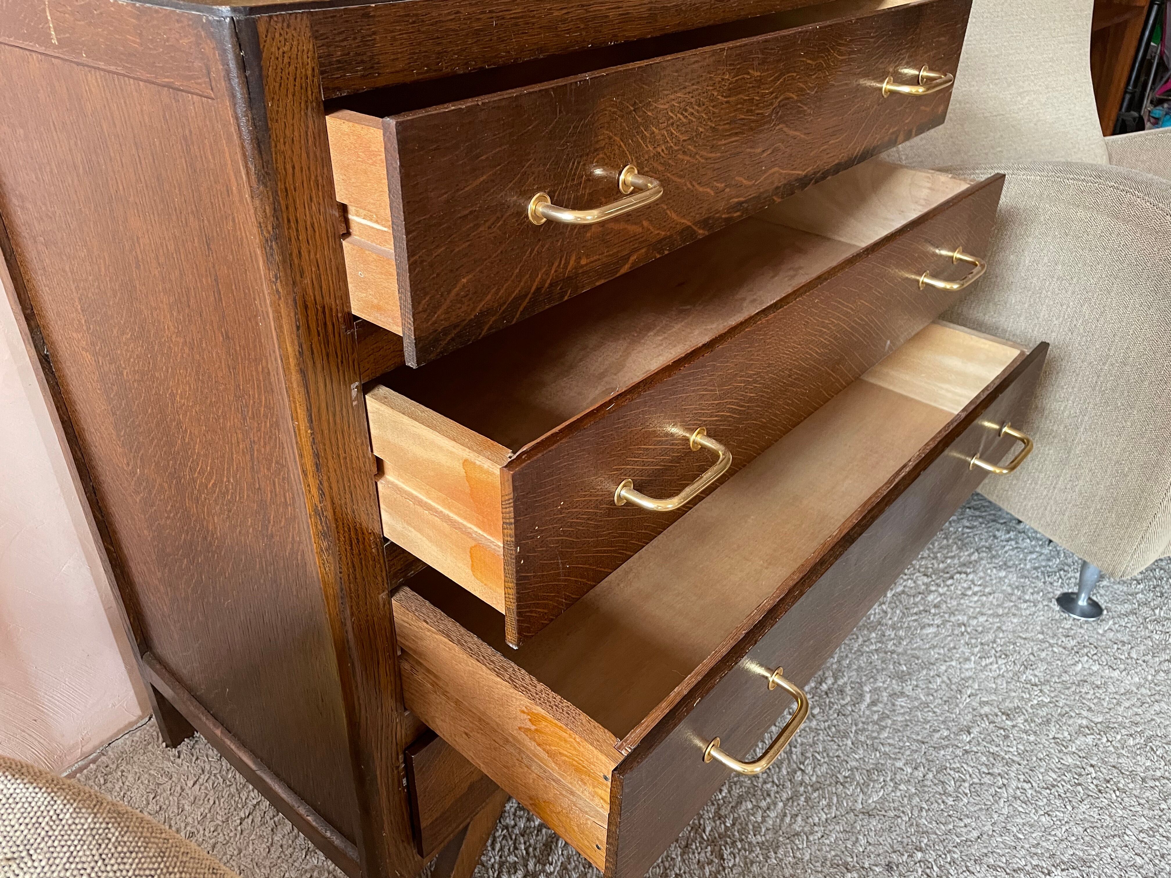 vintage dresser at 4. 1960s compass foot drawers