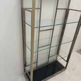70s golden metal shelf