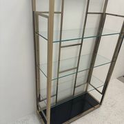Étagère métal doré années 70s