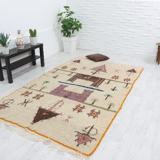 Moroccan carpet azilal 243x146cm
