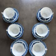 6 Tasses porcelaine de Chine