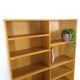 Tall LP bookcase with shelves from Sweden