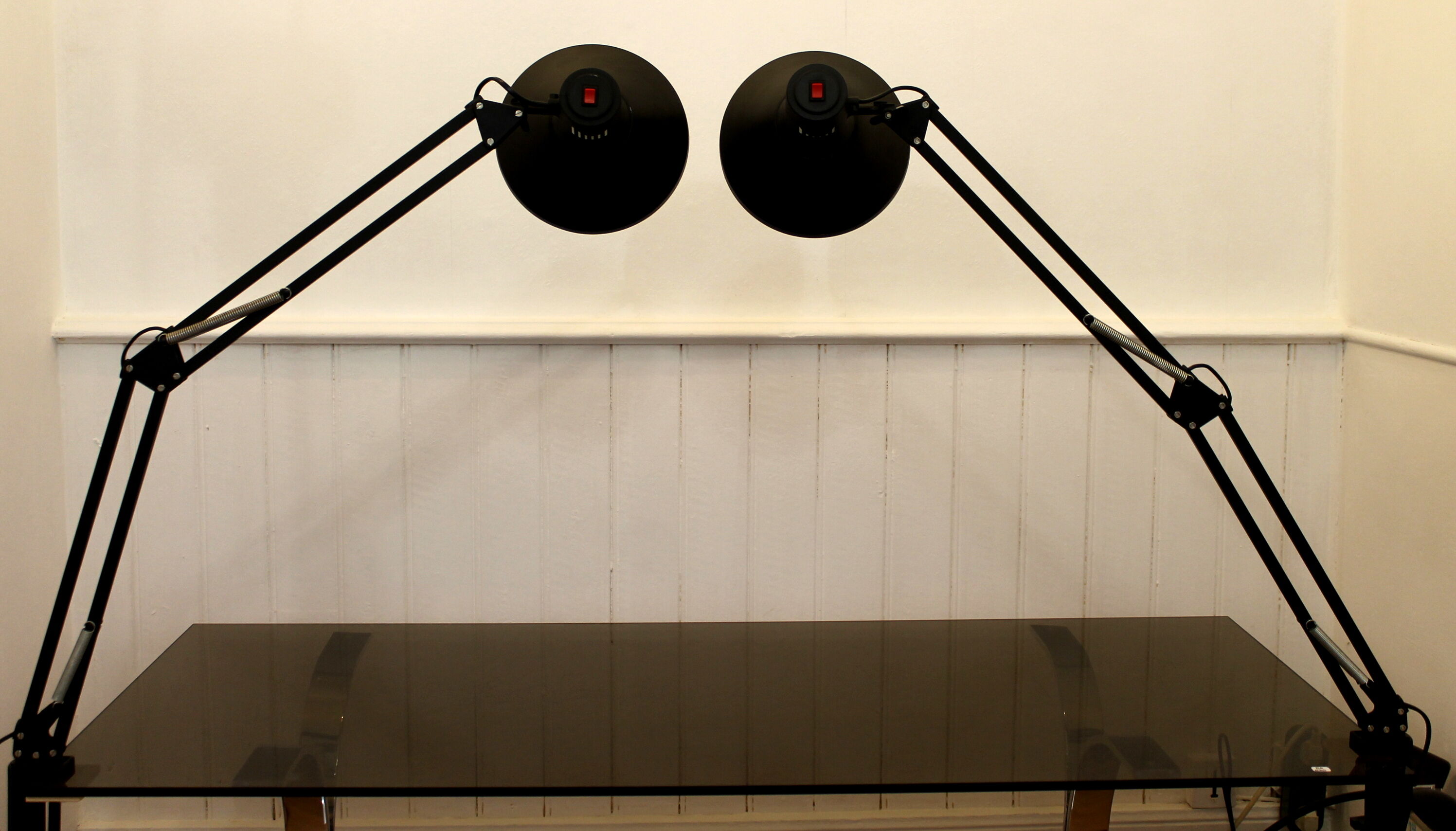 Pair of architect lamps / Edition: Midgard / Germany / 70s