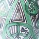 Spanish ceramic pitcher from the mid-century Mudéjar style in green and black, Punter.