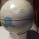 Silver lunar globe vintage 1966