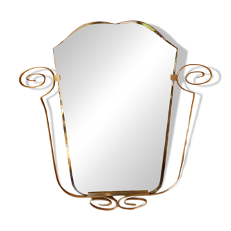 Vintage beveled mirror