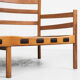 Midcentury sofa in teak and leather by Arne Norell